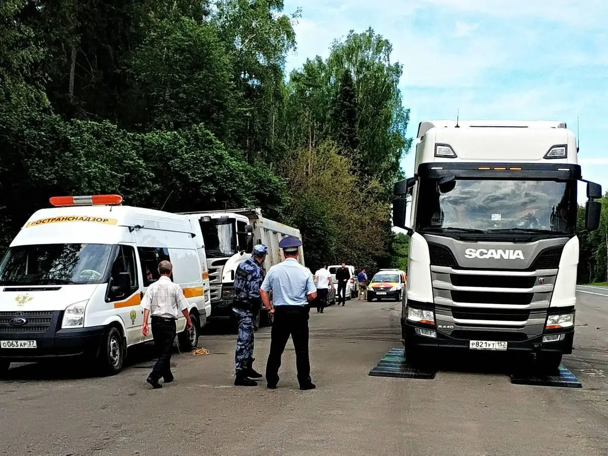 Весовой контроль в Ивановской области: 20% с перегрузом